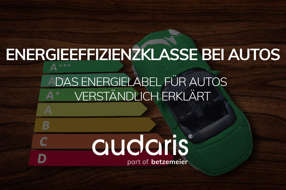 Bild zeigt das Titelbild Enegieffizienzklasse bei Autos